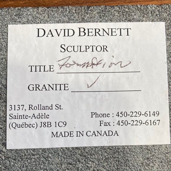 Sculpted granite tile art - Picture 5 of 6